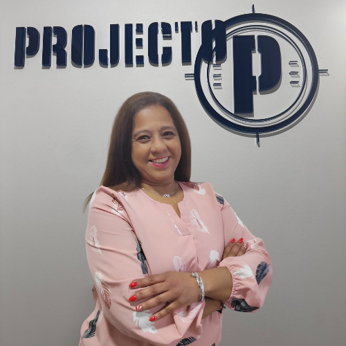 Carina Silva, membro da equipa do ProjectoP, empresa de contabilidade na Moita, com foco no acompanhamento próximo e rigoroso dos clientes.